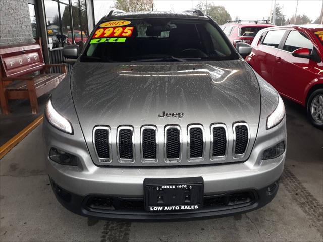 used 2015 Jeep Cherokee car, priced at $9,995