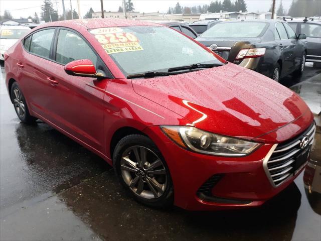 used 2018 Hyundai Elantra car, priced at $8,250