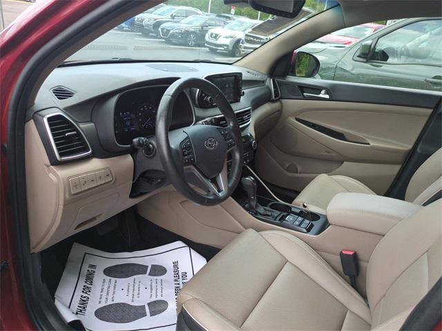 used 2021 Hyundai Tucson car, priced at $23,462