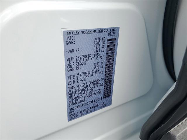 new 2025 Nissan Pathfinder car, priced at $40,328