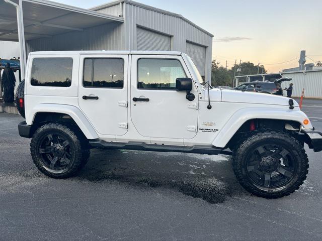 used 2015 Jeep Wrangler Unlimited car, priced at $15,872