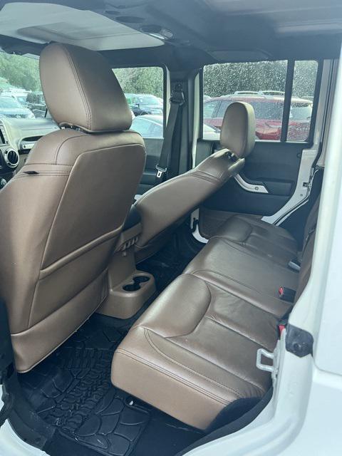 used 2015 Jeep Wrangler Unlimited car, priced at $15,872