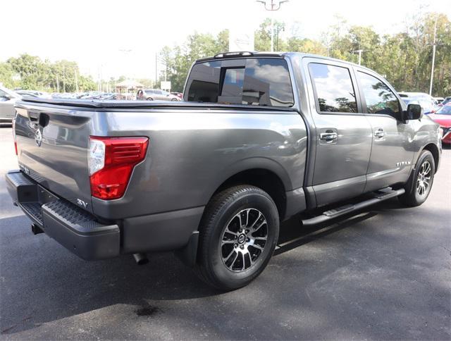 used 2021 Nissan Titan car, priced at $28,185