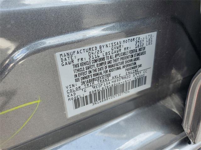 new 2025 Nissan Sentra car, priced at $22,181