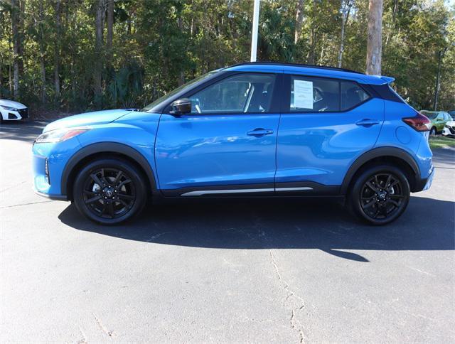 used 2024 Nissan Kicks car, priced at $21,895