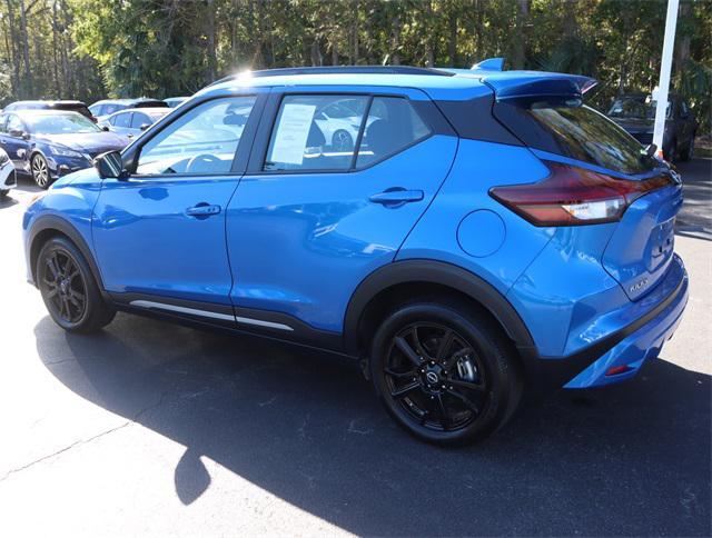 used 2024 Nissan Kicks car, priced at $21,895