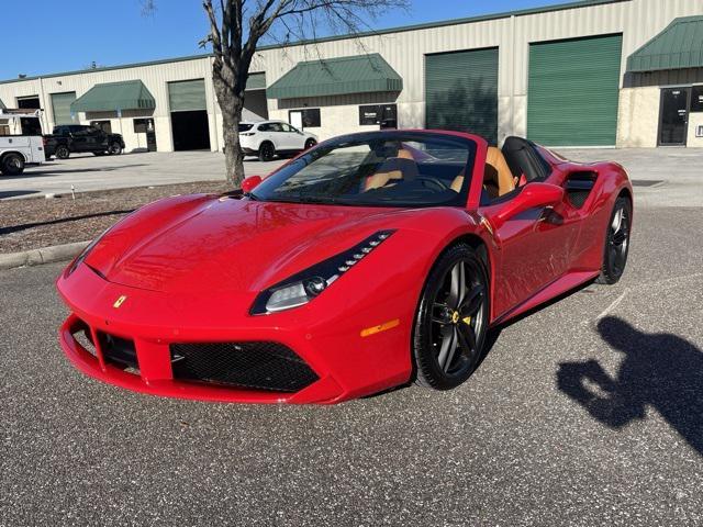 used 2017 Ferrari 488 Spider car, priced at $289,225