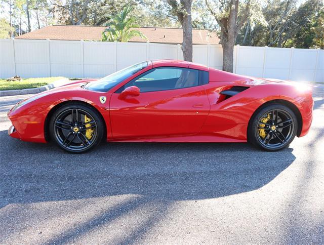 used 2017 Ferrari 488 Spider car, priced at $285,855