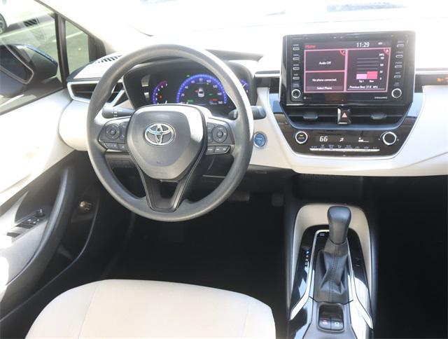 used 2021 Toyota Corolla Hybrid car, priced at $20,895