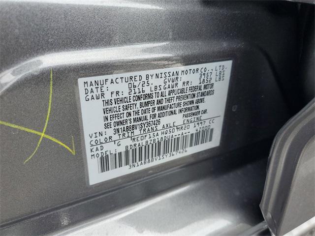 new 2025 Nissan Sentra car, priced at $22,166