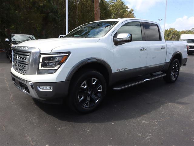 used 2021 Nissan Titan car, priced at $35,712