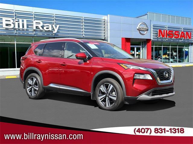 used 2021 Nissan Rogue car, priced at $29,512
