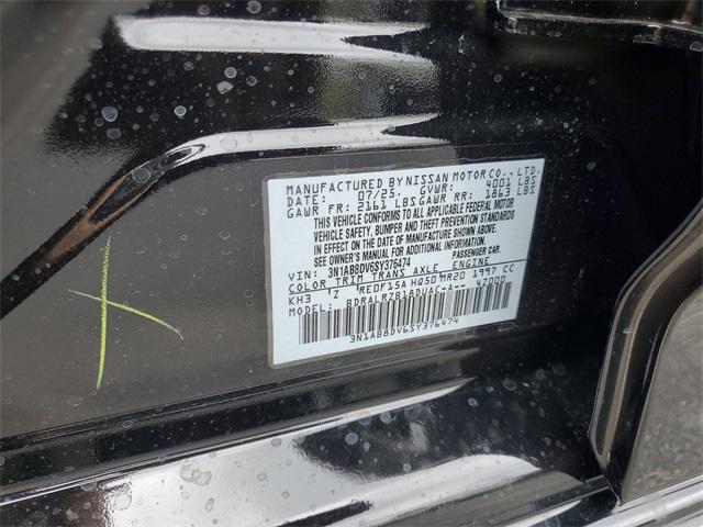new 2025 Nissan Sentra car, priced at $25,580