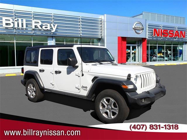 used 2020 Jeep Wrangler Unlimited car, priced at $24,605