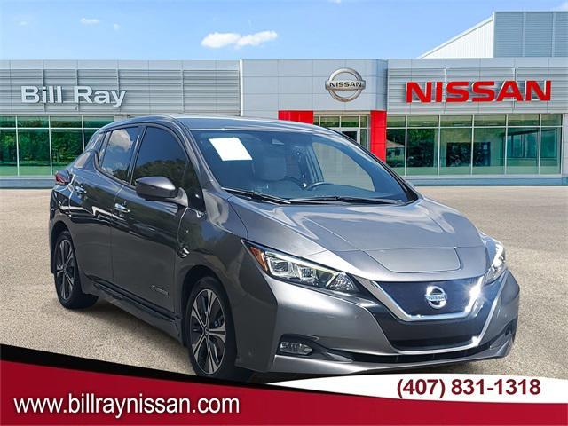used 2018 Nissan Leaf car, priced at $12,965