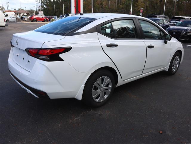 new 2025 Nissan Versa car, priced at $20,695