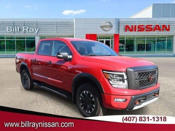 used 2024 Nissan Titan car, priced at $49,855