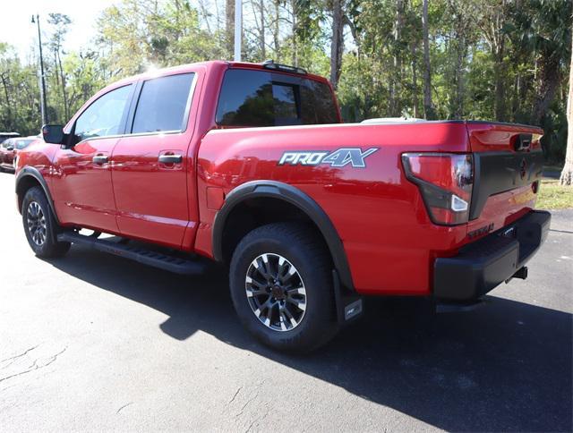 used 2024 Nissan Titan car, priced at $49,855