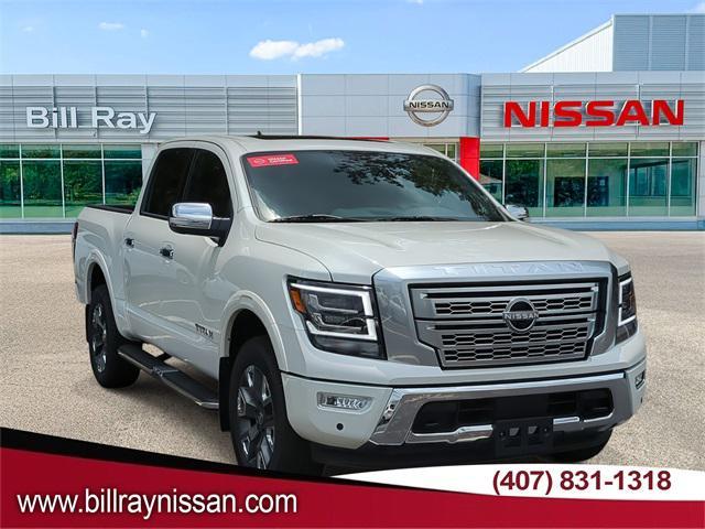 used 2023 Nissan Titan car, priced at $56,402