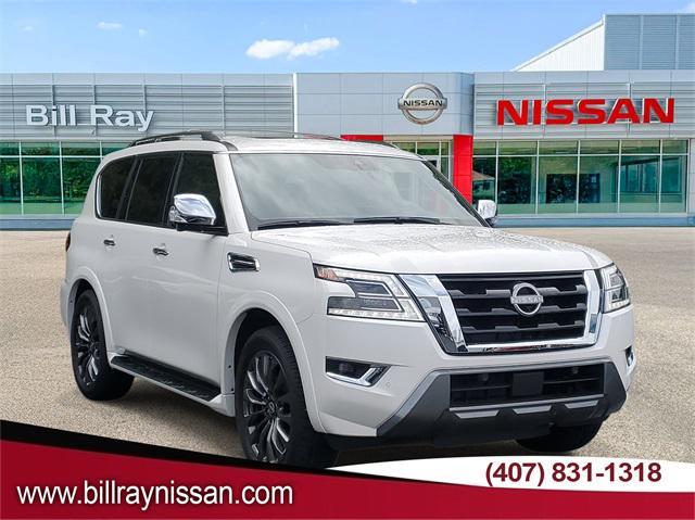 used 2024 Nissan Armada car, priced at $52,702