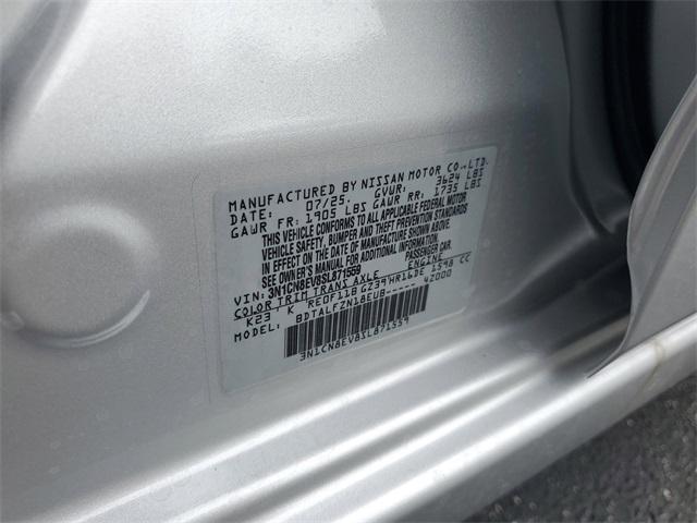 new 2025 Nissan Versa car, priced at $21,730