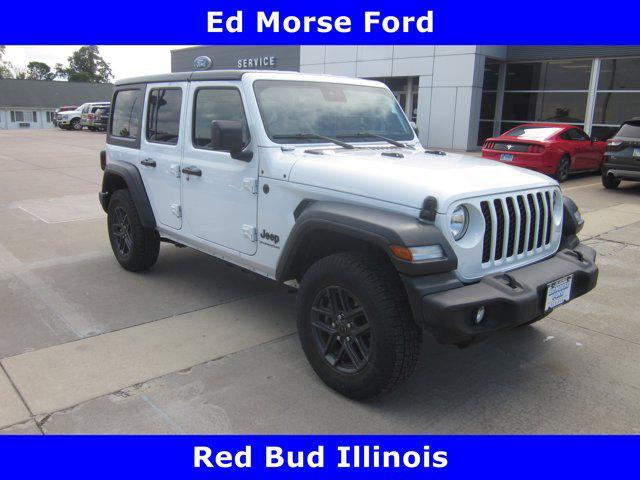 used 2024 Jeep Wrangler car, priced at $34,325