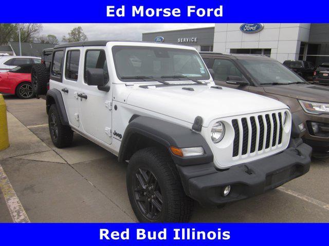 used 2024 Jeep Wrangler car, priced at $34,990