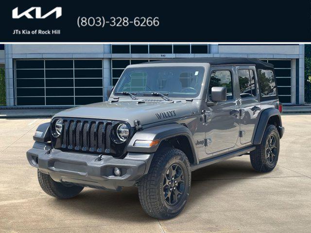 used 2020 Jeep Wrangler Unlimited car, priced at $28,801