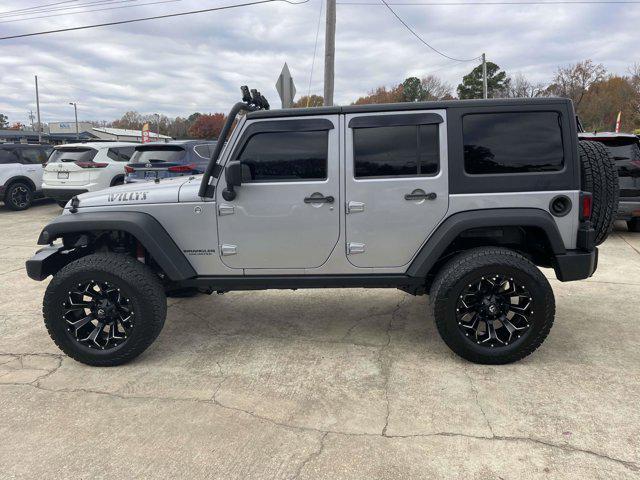 used 2015 Jeep Wrangler Unlimited car, priced at $17,111