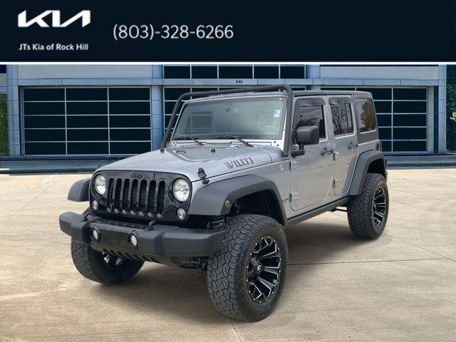 used 2015 Jeep Wrangler Unlimited car, priced at $17,111