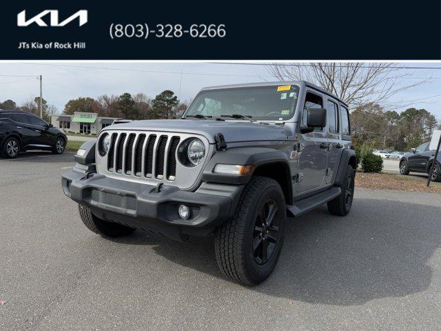 used 2020 Jeep Wrangler Unlimited car, priced at $27,294