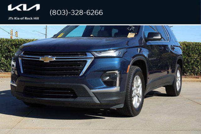 used 2022 Chevrolet Traverse car, priced at $24,198