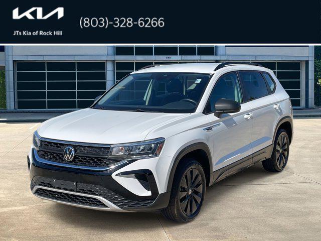 used 2024 Volkswagen Taos car, priced at $18,490