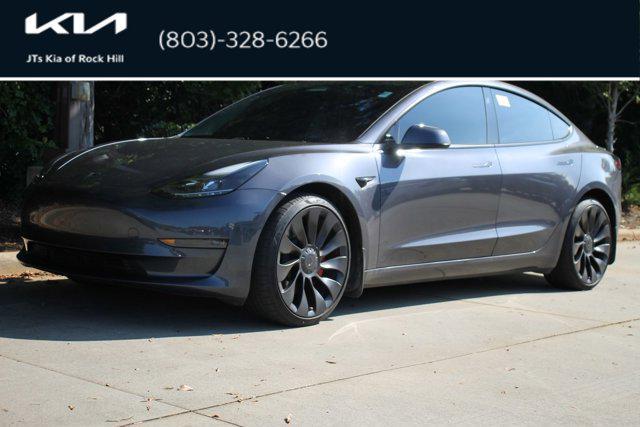 used 2023 Tesla Model 3 car, priced at $36,279