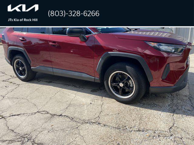 used 2021 Toyota RAV4 car, priced at $25,637