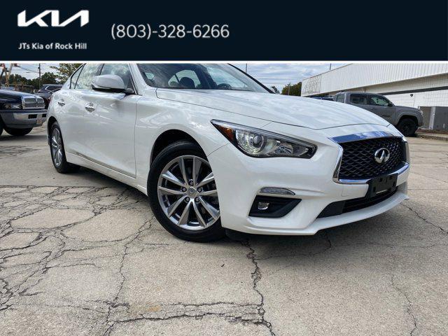 used 2021 INFINITI Q50 car, priced at $26,888