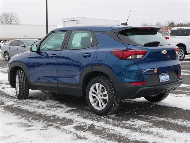 used 2021 Chevrolet TrailBlazer car, priced at $18,852