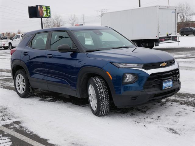 used 2021 Chevrolet TrailBlazer car, priced at $18,852