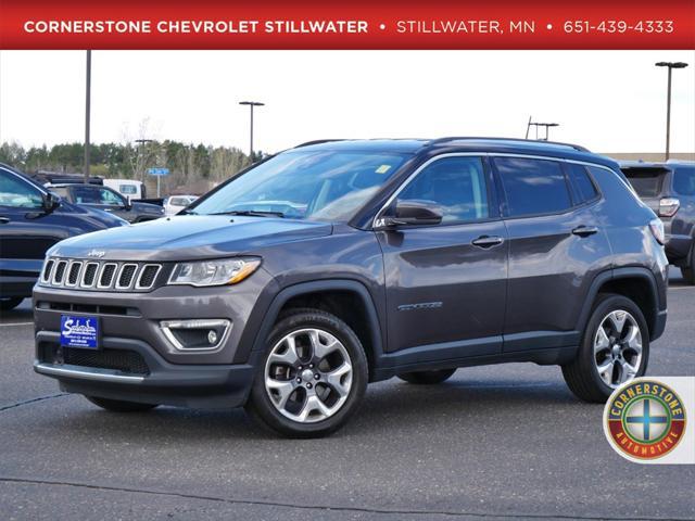 used 2021 Jeep Compass car, priced at $21,111