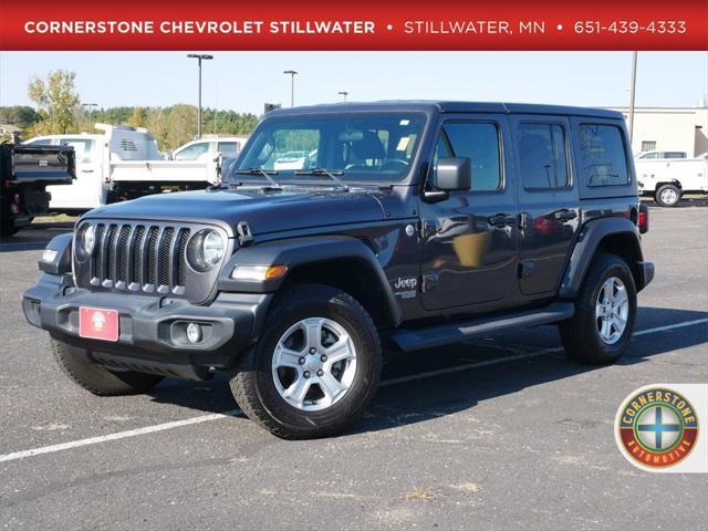 used 2019 Jeep Wrangler Unlimited car, priced at $24,715