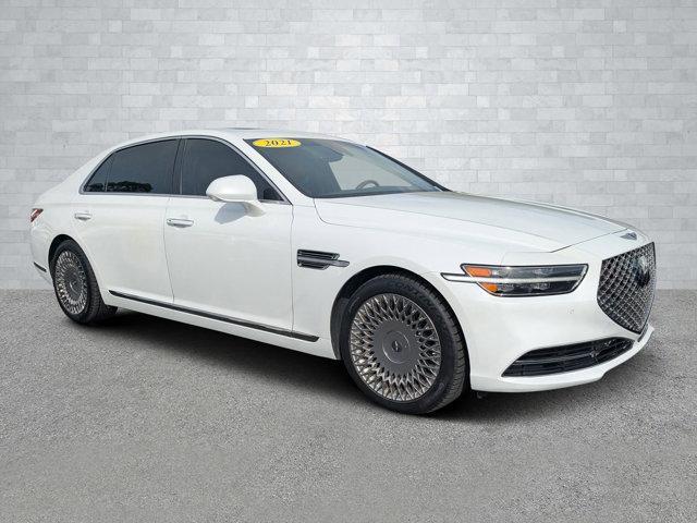 used 2021 Genesis G90 car, priced at $35,693