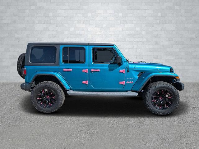 used 2019 Jeep Wrangler Unlimited car, priced at $26,581