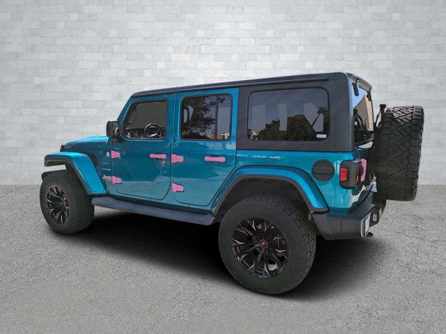 used 2019 Jeep Wrangler Unlimited car, priced at $26,581
