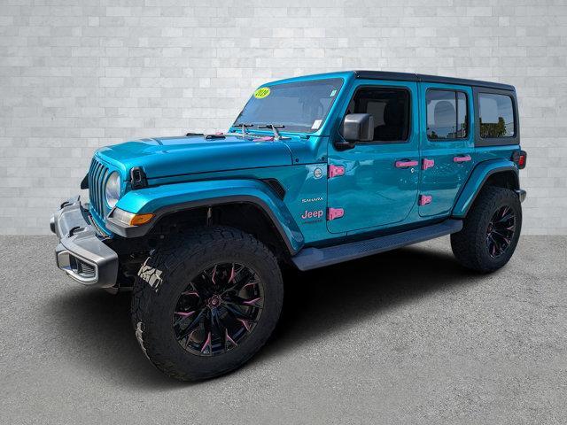used 2019 Jeep Wrangler Unlimited car, priced at $26,581