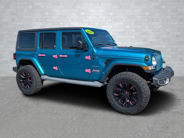 used 2019 Jeep Wrangler Unlimited car, priced at $26,581