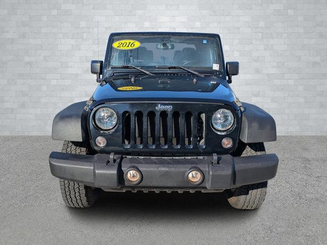 used 2016 Jeep Wrangler car, priced at $17,251