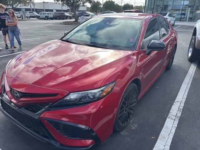 used 2021 Toyota Camry car, priced at $19,841