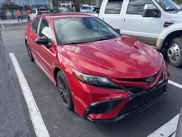 used 2021 Toyota Camry car, priced at $19,841