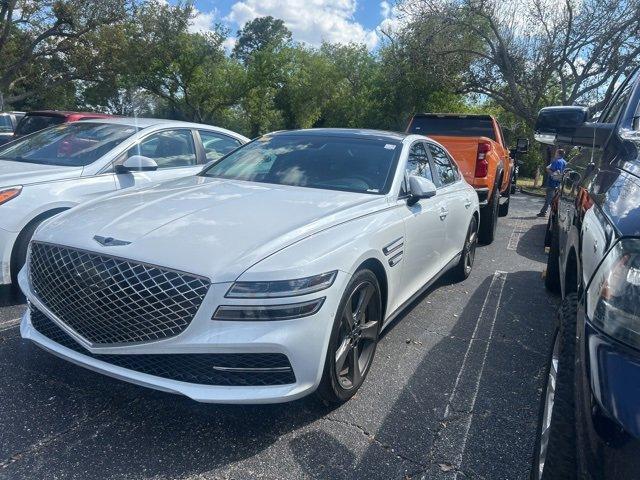 used 2021 Genesis G80 car, priced at $32,221