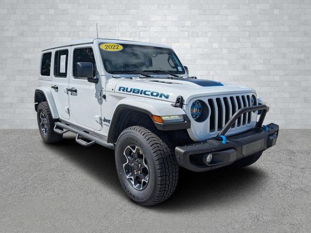 used 2022 Jeep Wrangler Unlimited 4xe car, priced at $31,393